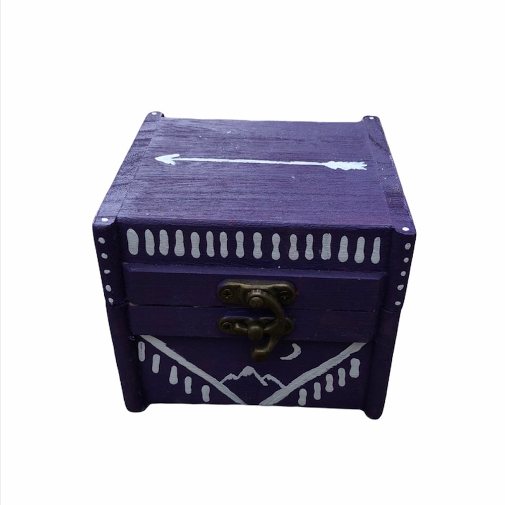 Wooden Jewelry Trinket Box Custom Made